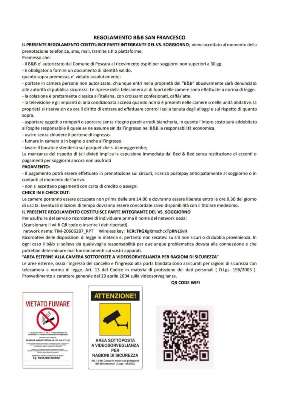 B&B San Francesco Pescara Centro 外观 照片